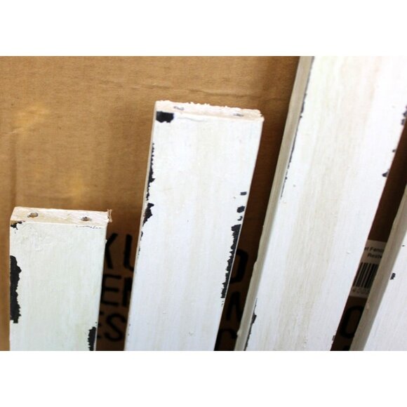 Southern Living SLAH Picket Fence Planter Metal Wood Wall Hang #40057 Farm Rusti - Picture 5 of 11